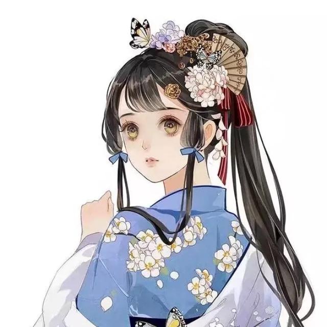 闺蜜头像古风一左一右，呆橘：古风闺蜜头像  拿走不谢微信（我居北海君南海）