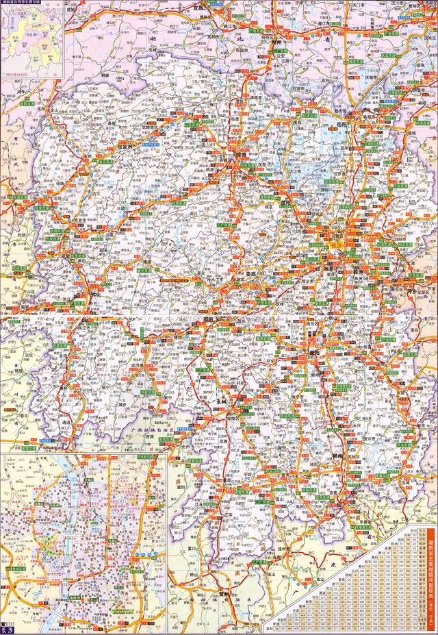 海南地图高清版大图，海南省十八个市县的地图（《中国各省份高清版大图》组图）