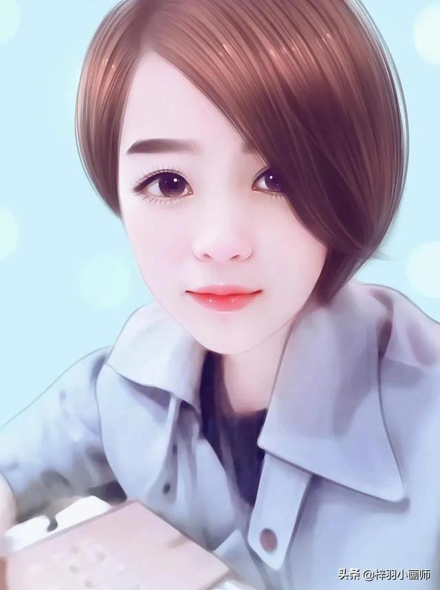 卡通笑脸头像微信，卡通笑脸头像（脸上洋溢着自信的微笑）