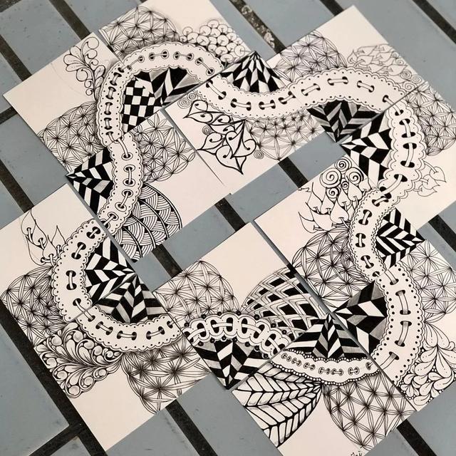 几步画出美丽画面，水粉画教程（5个步骤教你用最普通的笔）