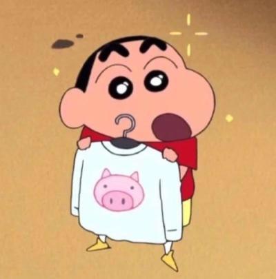 蜡笔小新高清头像，蜡笔小新的头像来了（蜡笔小新可爱逗比微信头像）