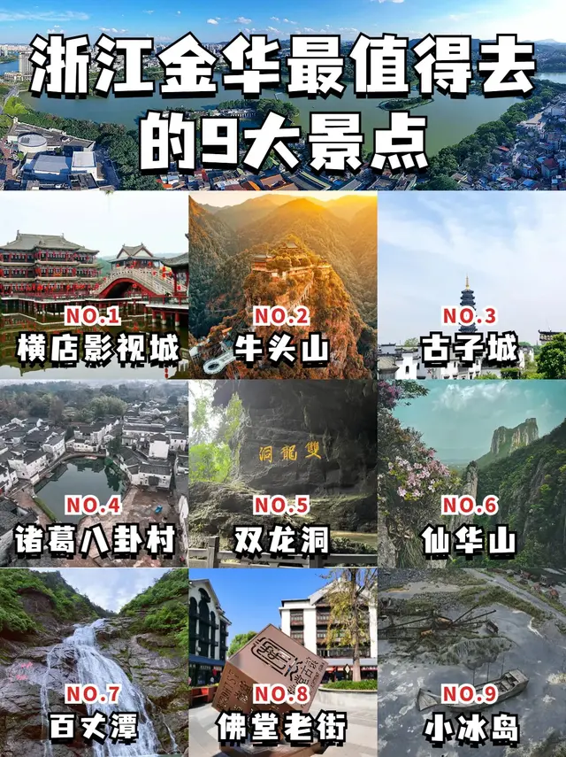 “中国好莱坞”之称的浙江金华你去过吗？