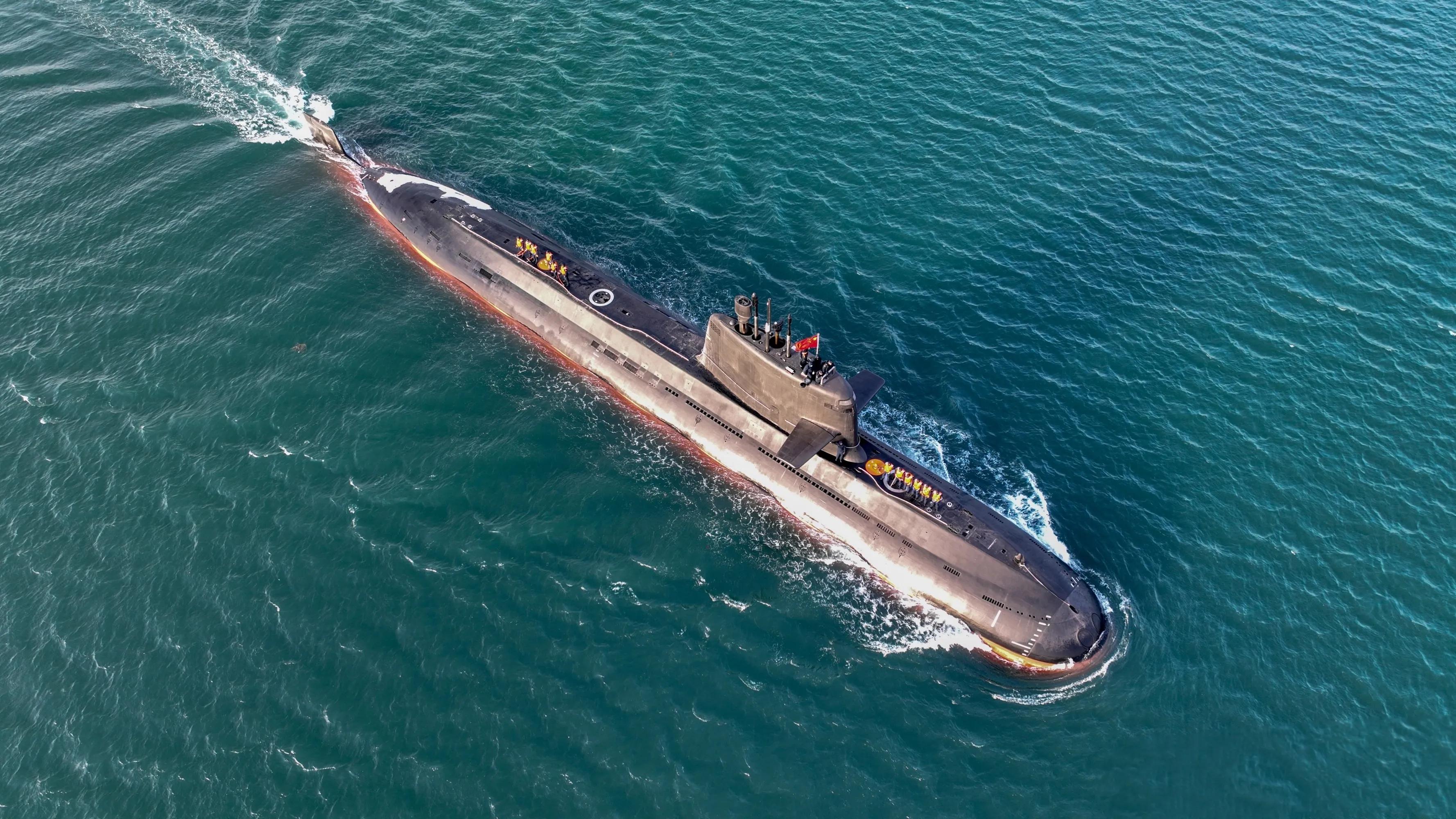 039b常规潜艇整体来看,目前北海舰队的实力已经全面超越韩国海军!