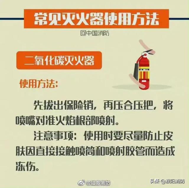 灭火器如何使用，手提式干粉灭火器如何使用（常见灭火器的使用方法）