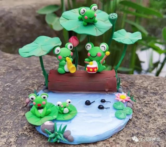儿童diy手工画6-8岁，让孩子爱上黏土手工制作教程