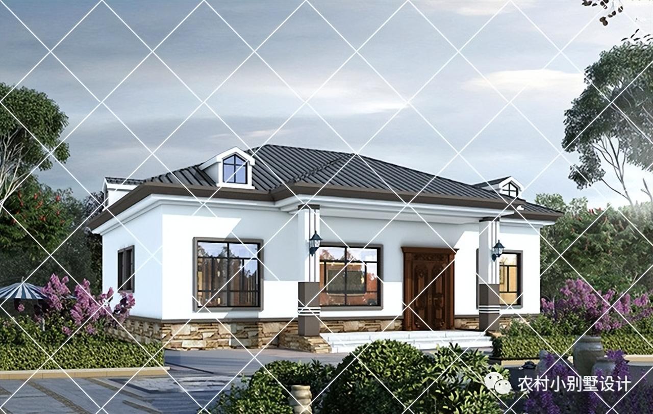 农村自建房楼梯一般多宽(农村自建房一层100平方设计图) - 珍缘易学