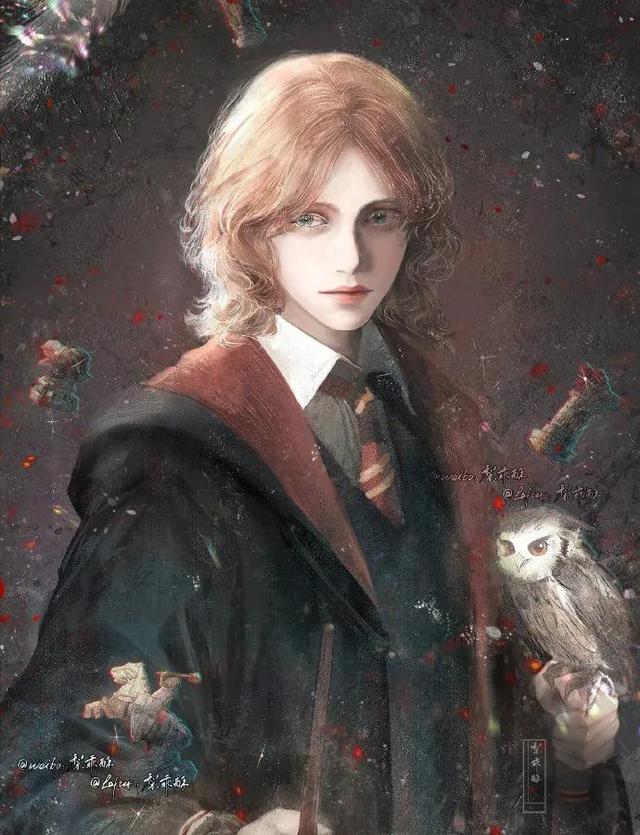 哈利波特q版图片，Q版哈利波特团头/多人微信（，头像，The）