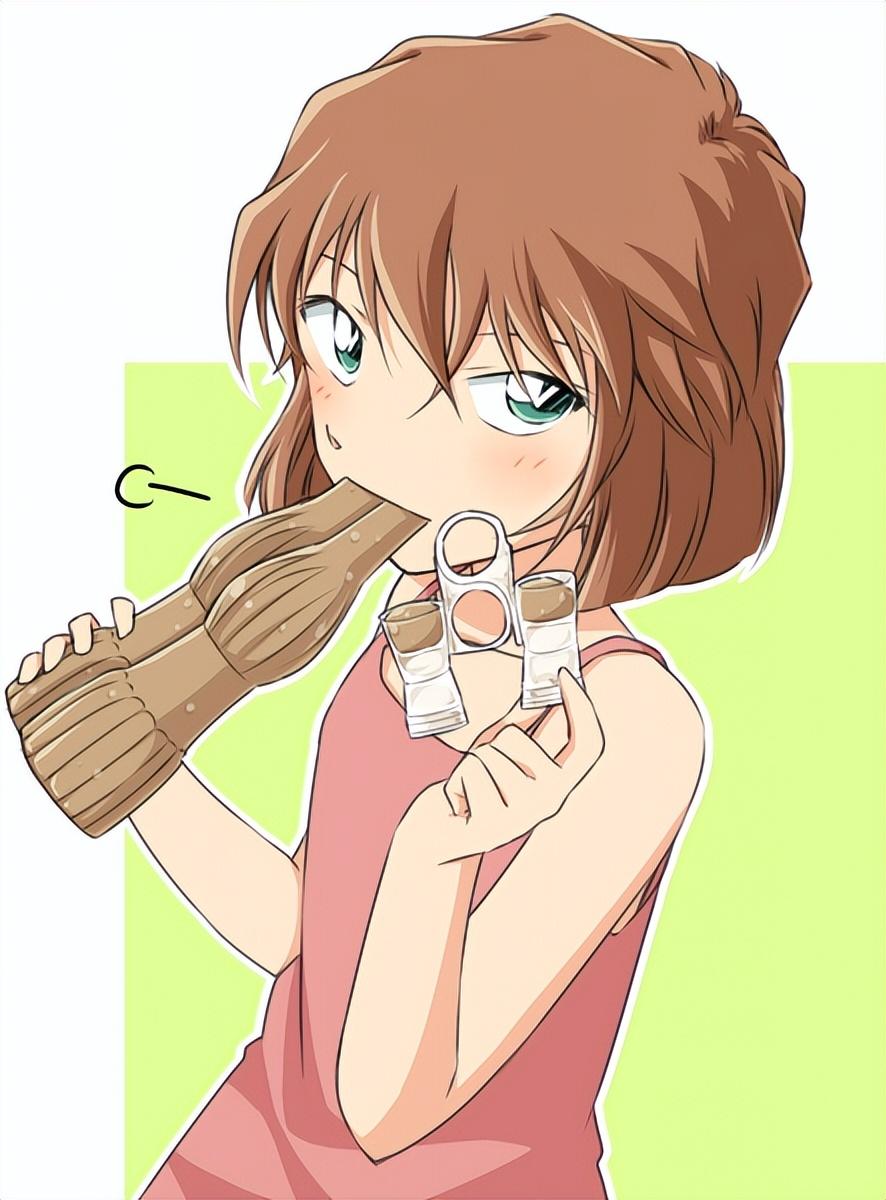 二次元名侦探柯南灰原哀同人壁纸图片