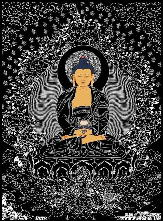地藏王菩萨画像，地藏王佛造像（地藏菩萨圣像画稿10幅）