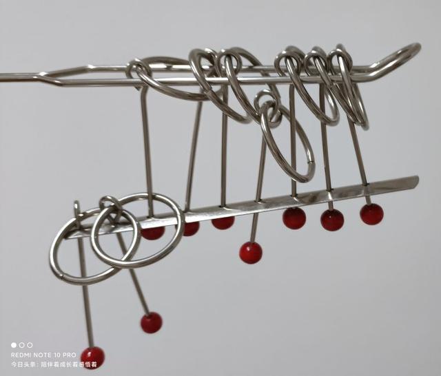 九连环怎么装上，九连环怎么装上去的视频（九连环第一百七十八步——学会即传承）