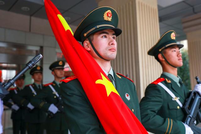 国庆节升旗仪式，国庆北京升旗仪式2020时刻表（各部队举行升旗仪式）